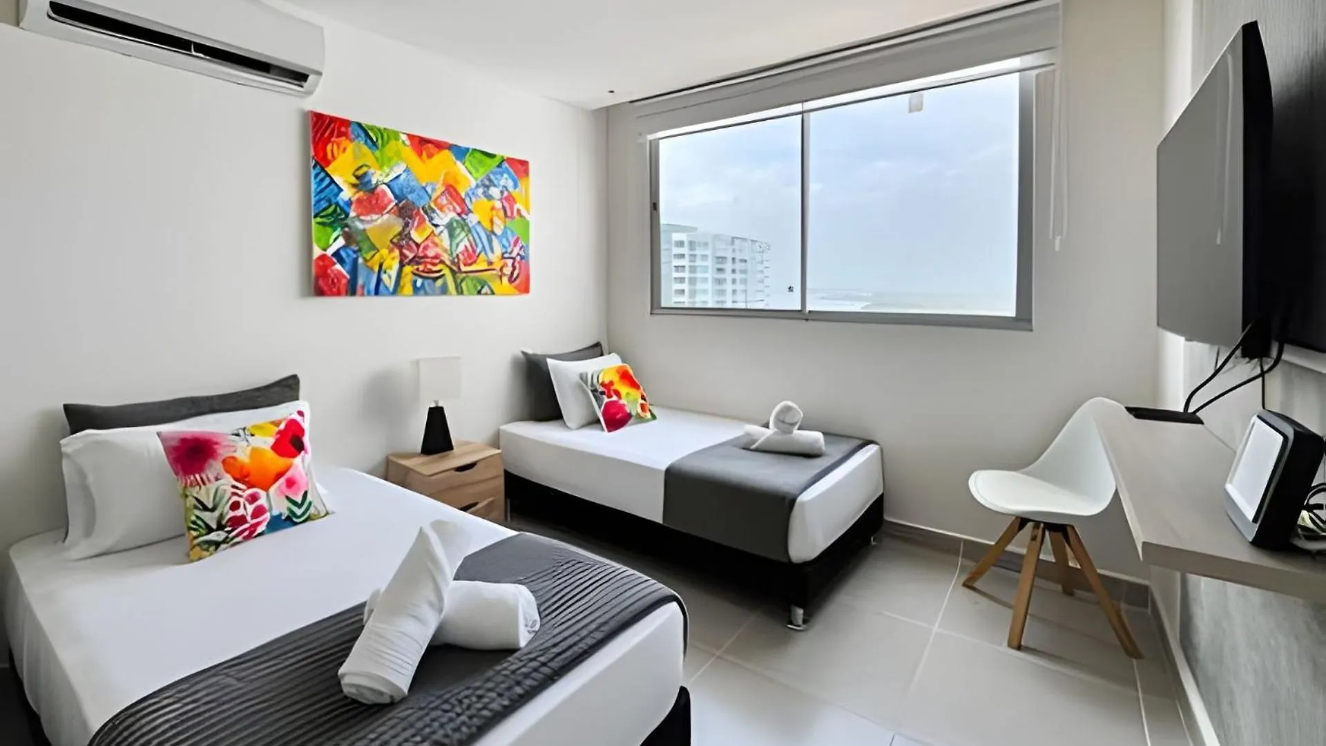 Apartamento 2 Dormitorios Morros Vistas. Piscina Cartagena Colombia